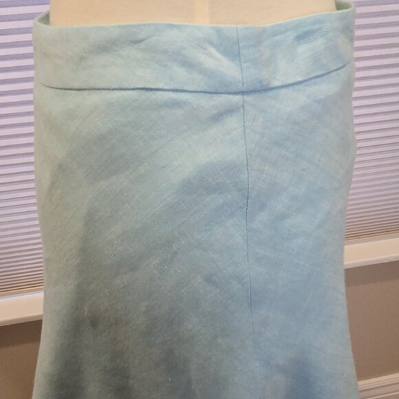 Banana Republic Linen A-Line Skirt - Picture 3 of 10